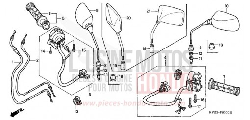 COMMUTATEUR/CABLE NSS2501 de 2001